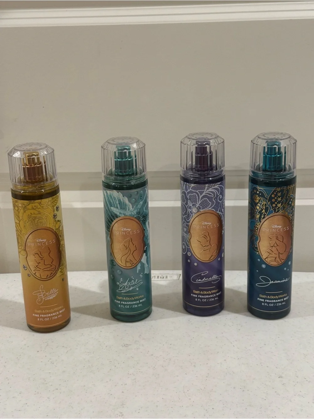 NEW Bath & Body Works Disney Princess Fine Mist Set  ~ Full Size